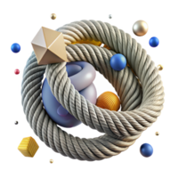 serene vintage Herringbone Rope Nautical Texture Isolated for Sailing Projects high resolution png