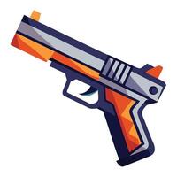 Gun Icon Powerful and Precise Firearm Symbol vector