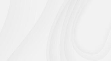 White abstract curves background design curve flow minimal vector
