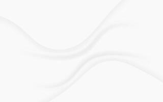 White silk fabric texture wave abstract background smooth soft elegant vector