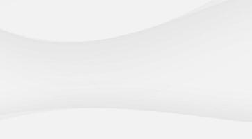 Clean minimalist white background smooth wave simple abstract texture vector