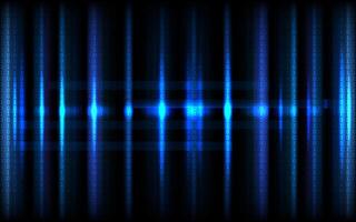 Blue digital data stream technology abstract matrix computer cyberspace vector