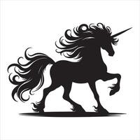 The Enchanted Steed Unicorns in Myth and Folklore vector