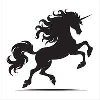 The Guardian Unicorn Keeper of Ancient Secrets vector