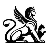 Ancient Guardian The Sphinx and Its Secrets vector