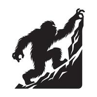 Ancient Snow Creatures The Yeti in Mythology vector