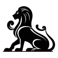 The Mythological Sphinx Half-Beast, Half Divine vector