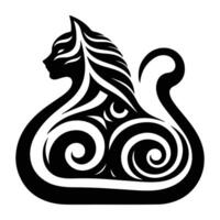 Mystical Sphinx The Eternal Watcher of Time vector