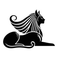 The Enigmatic Sphinx Guardian of Ancient Mysteries vector