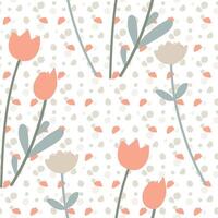 Floral background for surface design. vector