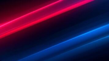 Abstract neon lines in motion create a dynamic futuristic background design video