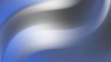 Abstract blue waves background with smooth gradient and flowing motion video