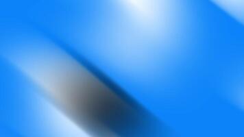Blue abstract light background with glowing beams and smooth waves video