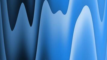 Abstract blue curtain background with smooth texture and artistic pattern video
