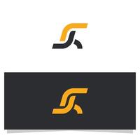 Modern Abstract Intertwined Logo Design in Gold and Dark Gray vector