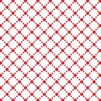Classic Red Polka Dot Pattern Diagonal Design vector