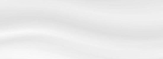 Smooth grey wave background. Subtle cream texture. Abstract curved line template wallpaper for medical, tech, cosmetic concept, poster, flyer, brochure, leaflet. Soft gris gradient backdrop vector