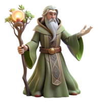 impressive minimalist A wise, old Celtic druid casting a spell in a moonlit grove, intricate knotwork patterns glowing on his robes, ethereal lighting, art nouveau style, exclusive png