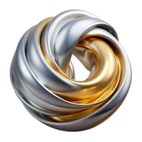 impressive creative A fluid, swirling mass of liquid metal, in shades of silver and gold, with a reflective surface and a dynamic, flowing motion 4K png