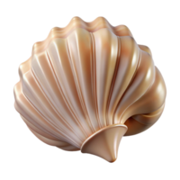 beautiful modern A close-up of a seashell, intricate patterns and textures, soft lighting, minimalist style detailed png