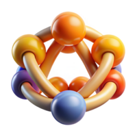 extraordinary abstract An abstract representation of human connection, using interconnected, flowing lines and warm colors, with a sense of unity and harmony high resolution png