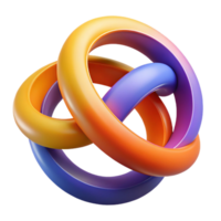 stunning modern A dynamic composition of intersecting circles and arcs, in bold, contrasting colors, with a sense of movement and rhythm, rendered in a geometric art style authentic png