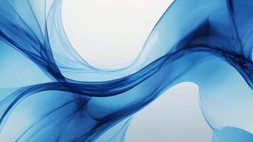 blue lines shine and glow wavy, simple, beautiful, modern, on background. video