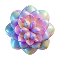 vibrant abstract A kaleidoscope of overlapping, translucent shapes in pastel hues, illuminated by a soft, diffused light, in a dreamy style professional png