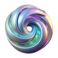 vibrant abstract A swirling vortex of iridescent, pearlescent colors, illuminated by a soft, ethereal glow, resembling liquid metal, in a dynamic, fluid Art Nouveau style high resolution png