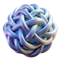 stunning artistic An intricate tapestry of interwoven threads of light, forming complex knots and patterns, illuminated by a soft, diffused light, in a Fiber Art style detailed png