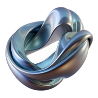 beautiful classic A flowing, ribbon-like form made of liquid mercury, reflecting the surrounding environment in a distorted manner, illuminated by a cool, metallic light, in a Futurist style premium png