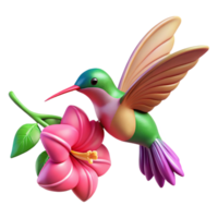 impressive minimalist A tiny hummingbird sipping nectar from a vibrant fuchsia flower, close-up, macro photography, soft diffused lighting detailed png