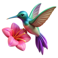dramatic rustic A tiny hummingbird sipping nectar from a vibrant fuchsia flower, close-up, macro photography, soft diffused lighting authentic png
