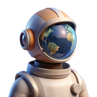 beautiful rustic A lone astronaut, with a reflective visor and a worn spacesuit, gazes at a distant, Earth-like planet. Soft, natural lighting. Photorealistic style high resolution png