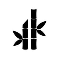 Bamboo stem or tree icon vector