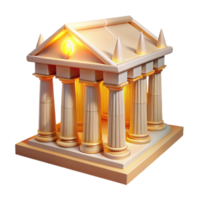 elegant traditional Ancient Egyptian temple, hieroglyphics, towering columns, desert setting, bright sunlight, 8k, high detail, premium png