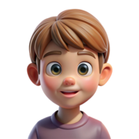 wonderful rustic Portrait of a child with wide eyes and a curious expression, soft diffused lighting, in the style of a children's book illustration exclusive png