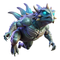 elegant minimalist A colossal, bio-engineered creature with iridescent scales and glowing eyes, soaring through a storm-ridden alien sky. Art nouveau style, dramatic lighting 4K png