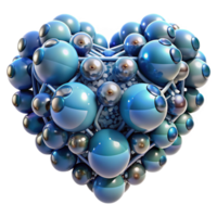 impressive rustic A swarm of nanobots, depicted as tiny, glowing spheres, assembling themselves into the shape of a human heart, medical technology style, dramatic lighting detailed png
