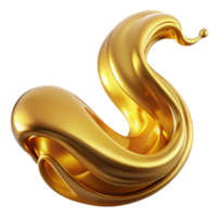 magnificent rustic A dynamic, flowing stream of liquid gold, illuminated by a warm, golden light, in a luxurious, Art Deco style original png