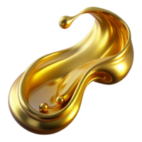 elegant rustic A dynamic, flowing stream of liquid gold, illuminated by a warm, golden light, in a luxurious, Art Deco style original png