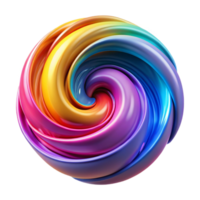 serene rustic A dynamic, swirling vortex of colorful paint, illuminated by a bright, studio light, in an abstract expressionist style professional png