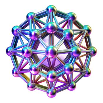 beautiful artistic A complex network of branching, fractal patterns, illuminated by a vibrant, neon glow, in a psychedelic, mathematical art style 4K png