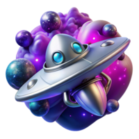 stunning rustic A sleek, silver spaceship piercing through a nebula, vibrant purple and blue hues, dynamic composition, intricate details, digital painting, genuine png