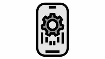 Modern user icon - Agile and teamwork symbol motion design video