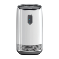 Modern air purifier with sleek design and digital controls clip art on a transparency background png
