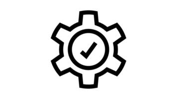 resultado ícone - comunicando, aderência e resultado ícone animação movimento Projeto video