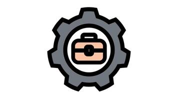 Agile and teamwork symbol - Agile, teamwork and project management video