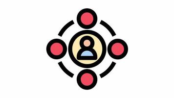 Agile and teamwork symbol - Agile, teamwork video