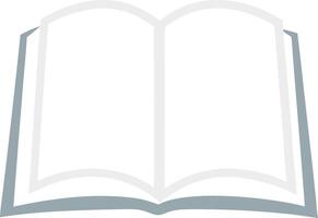 Open Book Icon Simple Design Graphic vector